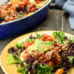 Chicken Avocado Salad with Homemade Vinaigrette