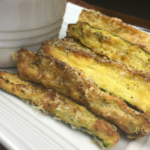 Crispy Zucchini Fries with Marinara Sauce