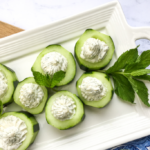 Cucumber Cups with Whipped Feta and Dill