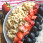 Steel Cut Oats Breakfast Bowl