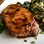 Maple-Balsamic Boneless Pork Chops