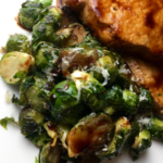 Roasted Brussels Sprouts with Balsamic Glaze