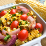Grilled Corn & Cherry Tomato Salad