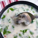 Creamy Wild Rice and Mushroom Soup