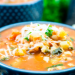 Gluten-Free Minestrone Soup with White Beans