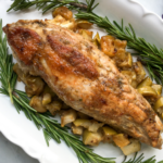 One-Skillet Honey Applesauce Pork Roast