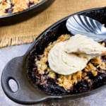 Warm Black Cherry Crisp