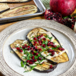Roasted Eggplant with Tahini Dressing