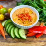 Htipiti (Spicy Roasted Red Pepper & Feta Dip)