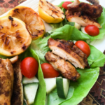 Spiced Chicken Wraps with Greek Yogurt Sauce