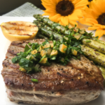 Grilled Tuna Steaks With Gremolata
