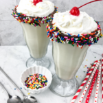 Thick & Creamy Vanilla Milkshakes