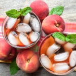 Ginger-Peach Iced Tea