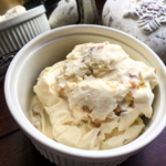 No-Churn Salted Caramel & Pecan Ice Cream