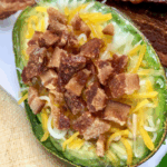 Loaded Avocado Baked Eggs